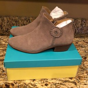 Jack Rogers Peyton Suede Ankle Booties